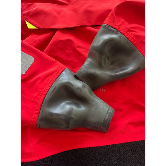 Men's L Ægir Race Light Smock 2.0 Helly Hansen Tech Professional Sailing | RED - Picture 7 of 16